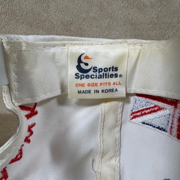 1993 NBA London Games VTG Magic VS Hawks Wembley Hat - Picture 6 of 7